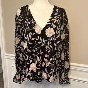 Calvin Klein Floral Blouse